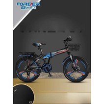 초등학생자전거 저학년 어린이 8-9-13세 초등 선물 두발 자전거 고학년 초등생, 레드 (접이식어린이 자전거) 22인치 단