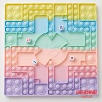 HEIDINE 하이디네 / 초대형 4인용 보드게임 팝잇 / 주사위 푸시팝 / 집콕놀이 / 컬러도 예쁘지만 넷이서 하니까 더 재미있어요 / 두뇌회전 / PUSH POP