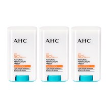 AHC 내추럴 퍼펙션 프레쉬 선스틱 17g x3, 3개