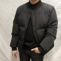 [입점무배] 시보리 노카라 항공점퍼 웰론 숏패딩