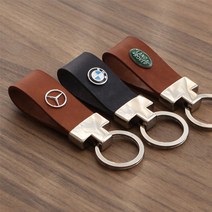 카퓨어 자동차 키링 차량용 열쇠고리 명품 가죽 키홀더, 엠블럼 가죽 키링, 32.현대(무료증정)