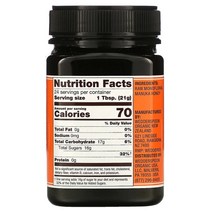 Wedderspoon 위더스푼 모노플로랄 마누카꿀 KFactor 16 500g(1.1lb)