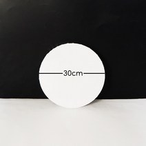 키득키득 캔버스천액자 원형[30cm]