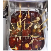 오뎅바 오뎅기계 꼬치 나무바 어묵조리기 포장마차, B 오뎅통 9칸 소스선반
