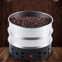 커피 로스터기 로스팅 기계 필터 라디에이터가있는 1000g 가정용 소형 커피콩 로스터, 40mesh 체