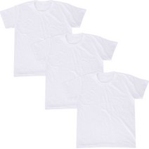 [돌고래티셔츠] 슬로비 국산 순면 남녀공용 반팔 티셔츠 3팩