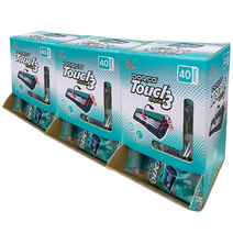 도루코 [1박스40개제품]도루코 터치3 낱개포장 3중날 면도기, 40개입, 3개