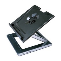 엑토 노트북 쿨링 스탠드 NBS-07H (USB 4포트 허브), NBS-07H_블랙