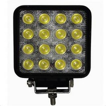 LED 써치라이트, 12V차량전용-48W 사각 랜즈형 써치 60도, 1개