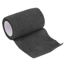 테이핑테이프 스포츠테이핑 프린트 자기 접착 탄성 붕대 무릎 지지, 200pcs black