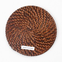 [숨쉬는나무] 라탄 냄비받침