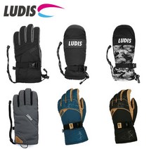 [루디스] 스키/스노우보드 가죽 장갑 6종 택1 (LUDIS_SET_2), 모델명:LGM4719E-BK / 사이즈:M