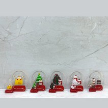 크리스마스시즌 스노우볼곰돌 아크릴톡 스마트톡 그립톡 폰악세사리 키링, 군고구마곰돌