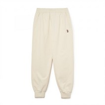 (정품)MLB 엠엘비 베이직 스로고 조거팬츠 BOS (D.Cream)