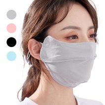 KN88 선블럭 쿨마스크 쿨링마스크, 블랙