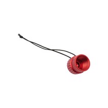 스쿠버 다이빙 딘 레귤레이터 더스트 캡 스쿠버 탱크 밸브 커버 딘 1단계 레귤레이터용 휴대용 견고한 수영, 6061 항공 알루미늄, 빨간색