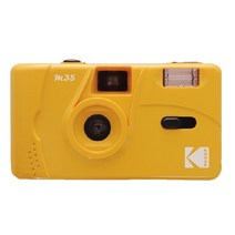 다회용필름카메라 코닥 필름 카메라용 레트로 수동 카메라 필름 35mm 카메라 토이카메라, m35 옐로우
