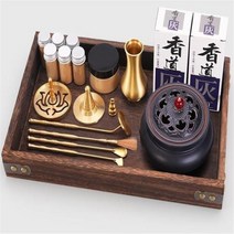 향전 젠 인센스 버너 왁스 멜트 아로마 장식 용품 씰 몰딩 도구, 19.31