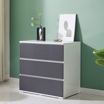 이케아 3단 5단 서랍장 거실 침실 신혼 원룸 자취방 국내제작 인테리어 수납장 800, HZ340(3단), 화이트