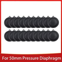 사무용 온수기 가스 액세서리용 50mm 압력 다이어프램 물 연결 히터 부품 20 개, 한개옵션0