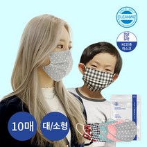 크린위즈 국내제작 3중MB필터 10매입 일회용 패션 덴탈마스크, 도트블루_소형, 상세페이지 참조8, 상세페이지 참조8