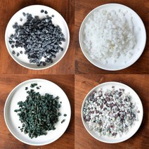 화분분갈이 자연석 3kg 어항 회색 자갈 원예데코 정원, 혜란석 3-8mm