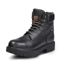 Timberland PRO 남성용 다이렉트 어태치먼트 15.2cm(6인치) 스틸 안전 토 방수 단열 산업용 옐로우 14, 9, Black