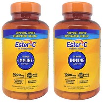Ester-C 24 Hour Immune Support Vitamin C 이스터씨 24h 이뮨 서포트 비타민 C 1000mg 120정 2개