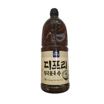면사랑 디포리 육수 1.8L 밴댕이 육수 찌개 국물 다시, 1개