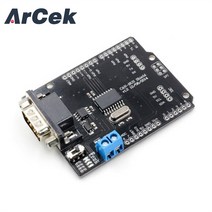 CAN 버스 실드 컨트롤러 보드 통신 속도 V2.0B 모듈 아두이노용 Freaduino DIY 키트 MCP2515 EF02037, 한개옵션0