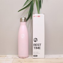 진공보온병 슬림 이중 스텐 미니 등산 보온병 [500ml~, 슬림블루 500ml