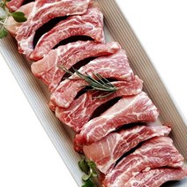 도축장직영 암돼지 한돈 등갈비 1000g, 1box