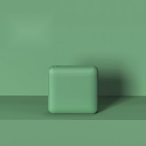 샤오미 배터리 탑재 대용량 초소형 초경량 고속 무선 충전 보조배터리 30000mAh, 그린 10W 표준형 30000mah