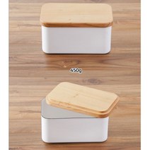 노다호로 법랑 버터 보관함 450g용 BT-450, 1개