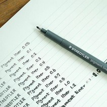 가는펜 컬러 라이너펜 세필펜 일러스트펜 신기한볼펜, 0.2mm / 블랙