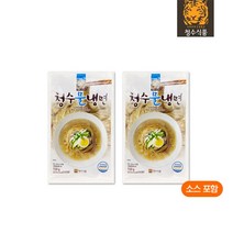 청수식품 청수 프리미엄 물냉면 720g 2개, .