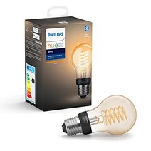 독일 직구 Philips Hue White Filament E27 LED 램프 밝기 조절 가능 따뜻한 백색광 앱을 통해 제어 가능 Echo Echo Dot)와 호환 가능-17934, 램프 - 스타터 세트