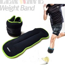 [123마켓] 네오플랜 중량밴드 2P 한세트 발목모래주머니, 형광블루 0.25kg*2