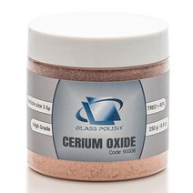 GLASS POLISH 90008 산화세륨 고급 유리 폴리싱 파우더 - TREO 85% 3.5미크론 249.5g(8.8온스) 506593