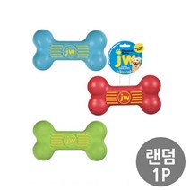 J.W.Pet Company 강아지 랜덤 애견장난감 난감 모양 삑삑이 뼈다귀장난감 4W921FFD, 1개, 1개