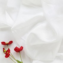 굿팡패브릭 초광폭 288cm]로디스 실크 다후다 무지-백아이보리(a3074)