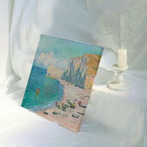 클로드 모네 명화 인테리어그림 캔버스액자, 41 해변과 팔 레즈다몽
