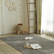 기타 바보사랑[데코홀릭]벨기에 유럽 친환경인증 단모 수입 카페트 (160x240cm) (모카그레이)