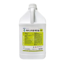 케어팜 소독용 에탄올 4리터 x1개 대용량 업소용 알콜 알코올 약국, 4l, 상세페이지 참조