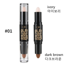 2022 뉴 핫 페이스 파운데이션 컨실러 펜 오랫동안 지속되는 다크 서클 코렉터 컨투어 컨실러 스틱 코스메틱 메이크업, #1