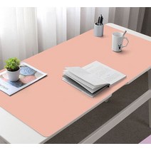 도톰한 두께 단체구매환영 책상 깔판 마우스 패드 테이블 커버 장패드, 대(80x40), 핑크