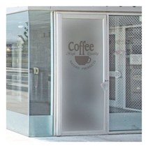ch608품격있는커피라벨유리문시트지꾸밈