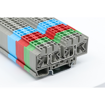 서일전자 USL-5SR4D 300V 20A (1EA) 레일식 단자대 터미널블럭 커넥터, 적색-5P, 선택안함, 1개