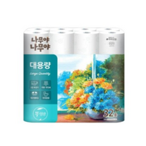 잘풀리는집 나무야나무야 키스 대용량 3겹 32롤x3팩, 1box