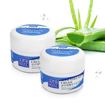 더마하우스 알로에수분크림2개-보습 진정 탄력 수분공급, 2개, 30ml